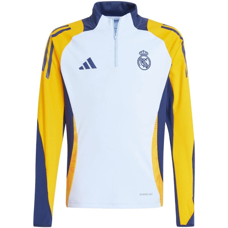 adidas Real Madrid 24 Kids Train Top Blu