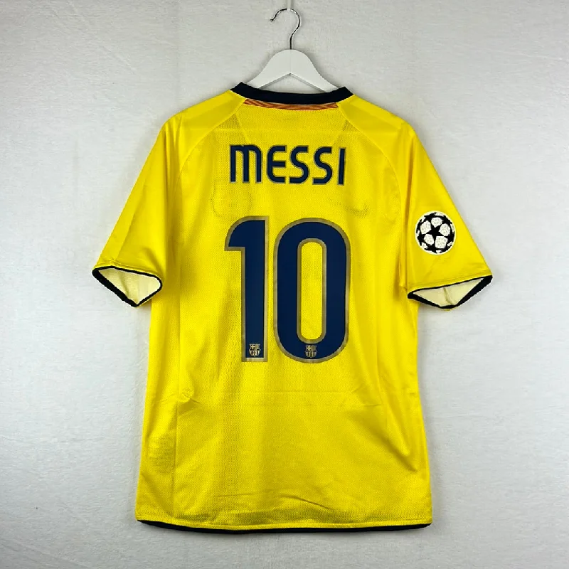 Barcelona 2008/2009 Player Issue Away Shirt - Messi 10 - Champions League