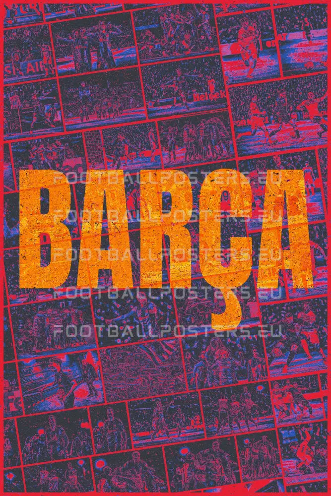 Barcelona "Barca" | Poster