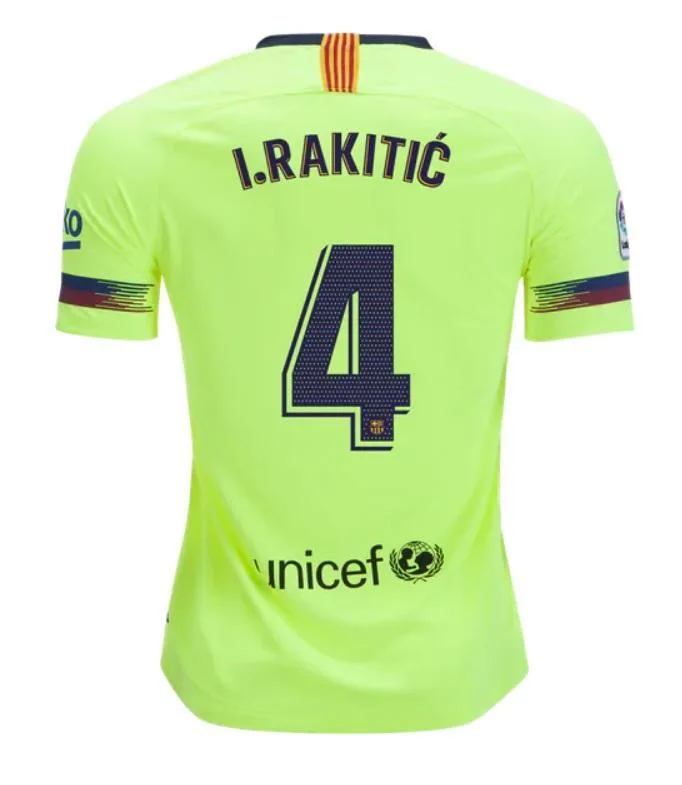 Barcelona Rakitic Away Jersey 2018/19