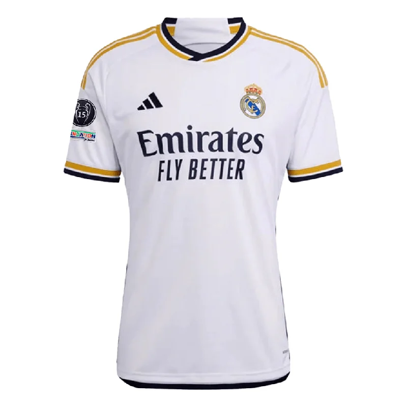 Camisa do Real Madrid 2023/24 Home - Patch UCL #15