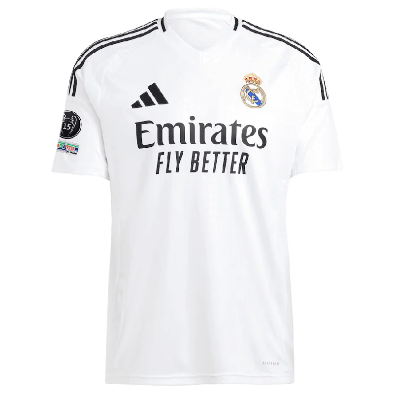 Camisa do Real Madrid 2024/25 Home - Patch UCL #15