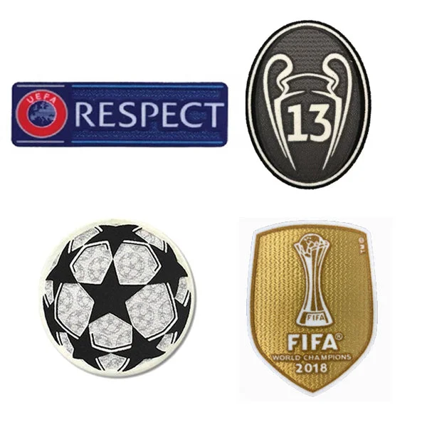 Champions League Real Madrid Patch Set + FIFA Champions Patch