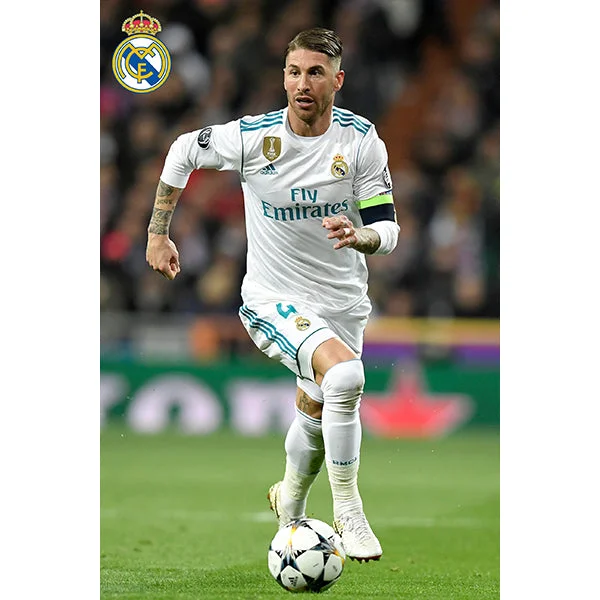 Real Madrid Ramos Poster