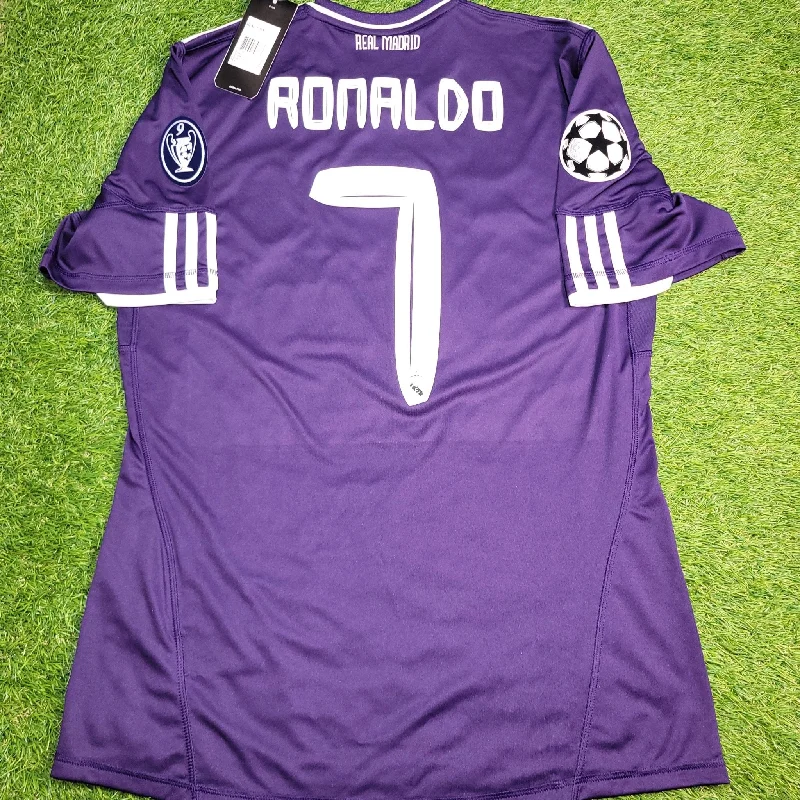 Cristiano Ronaldo Real Madrid 2010 2011 UEFA Third Soccer Jersey Shirt BNWT M SKU# P95678