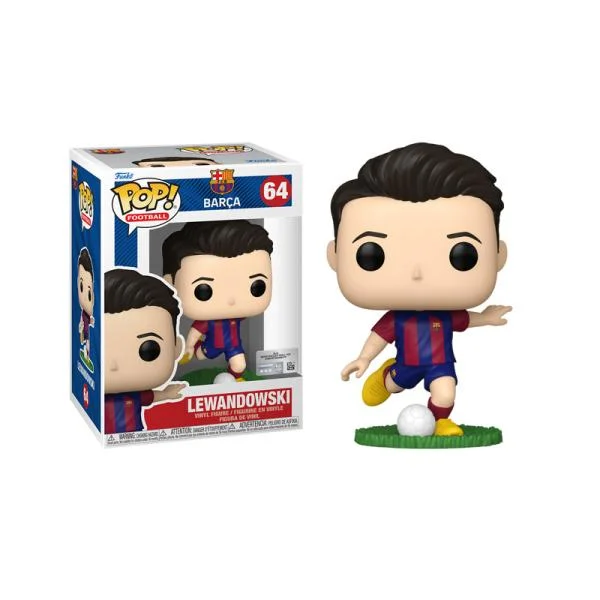 La Liga Player Pop! Figure Home Robert Lewandowski FC Barcelona #64