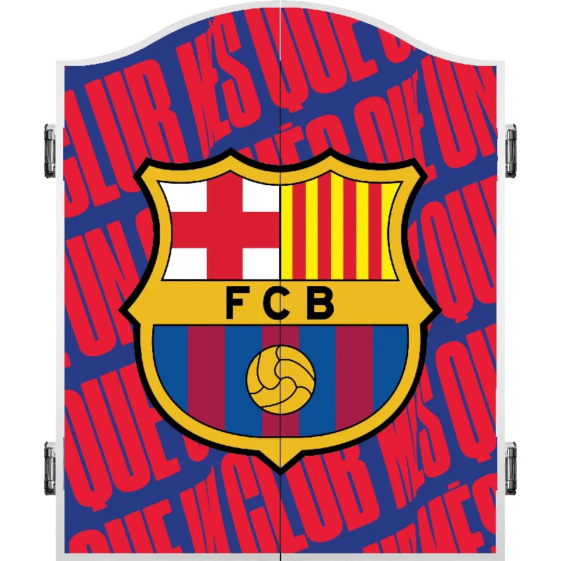 FC Barcelona - Official Licensed BARÇA - Dartboard Cabinet - C1 - Word Crest