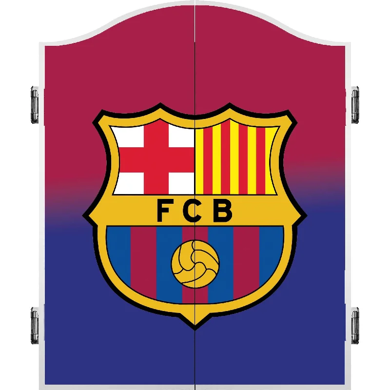 FC Barcelona - Official Licensed BARÇA - Dartboard Cabinet - C2 - Shaded Crest