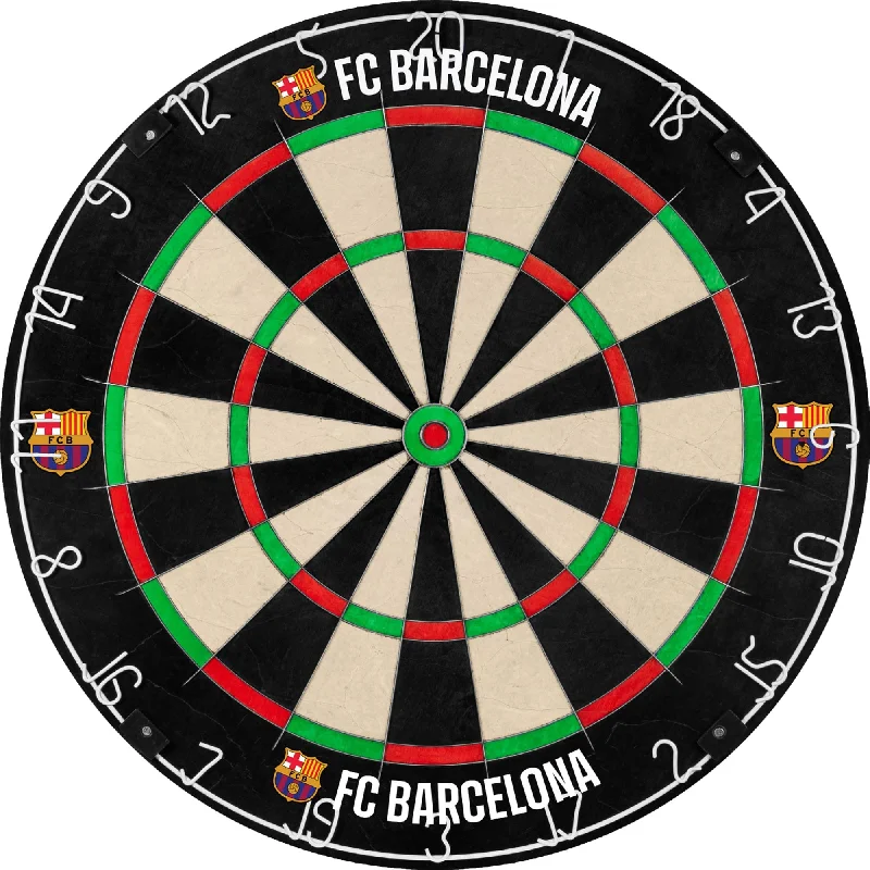 FC Barcelona - Official Licensed BARÇA - Professional Dartboard - Crest with Name