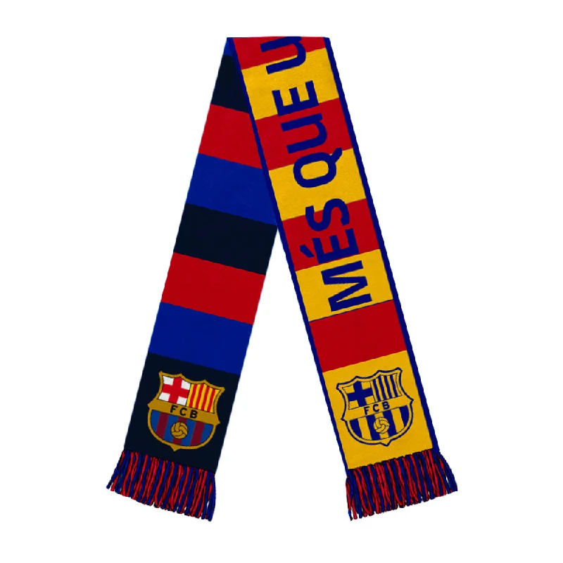 FC Barcelona Stripes Reversible Fan Scarf