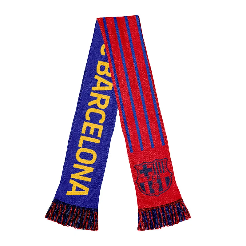 FC Barcelona Heritage Reversible Soccer Scarf