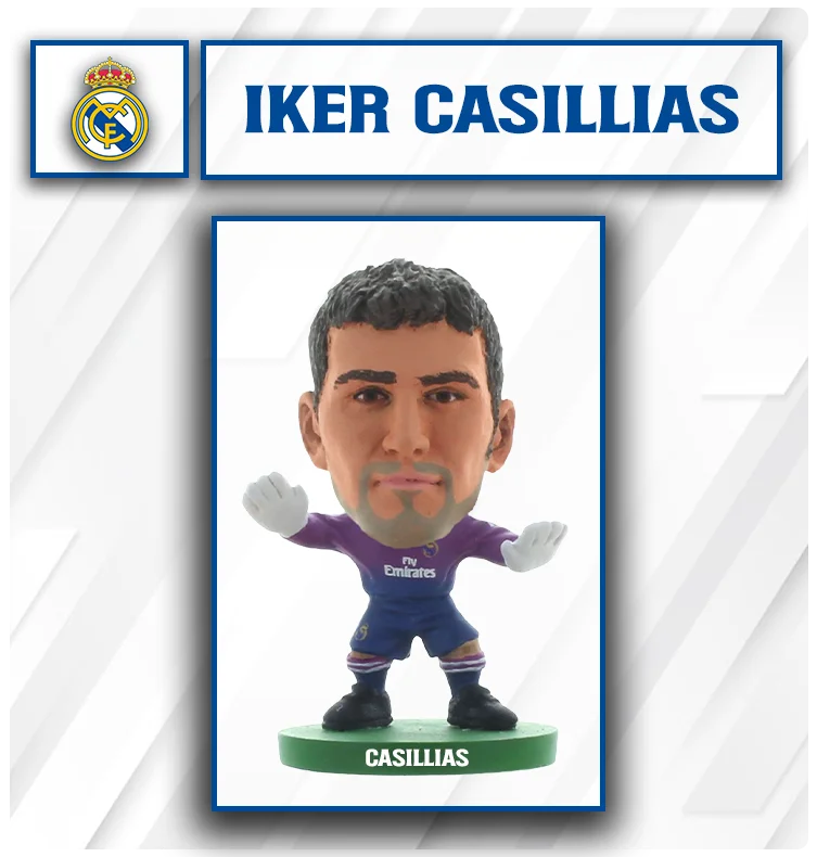 Soccerstarz - Real Madrid - Iker Casillas - Home Kit (2013 version)