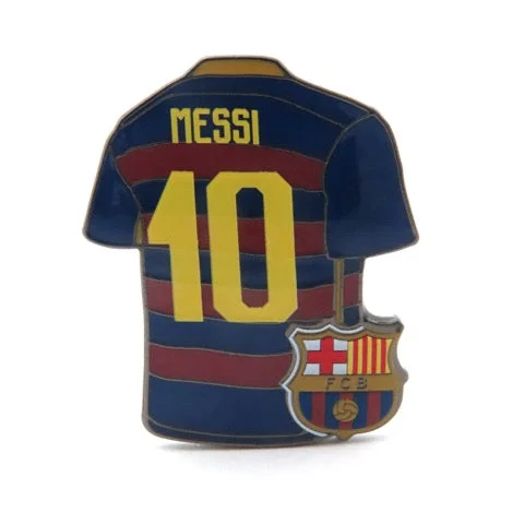 La Liga Player Lapel Pin Jersey Home Lionel Messi FC Barcelona