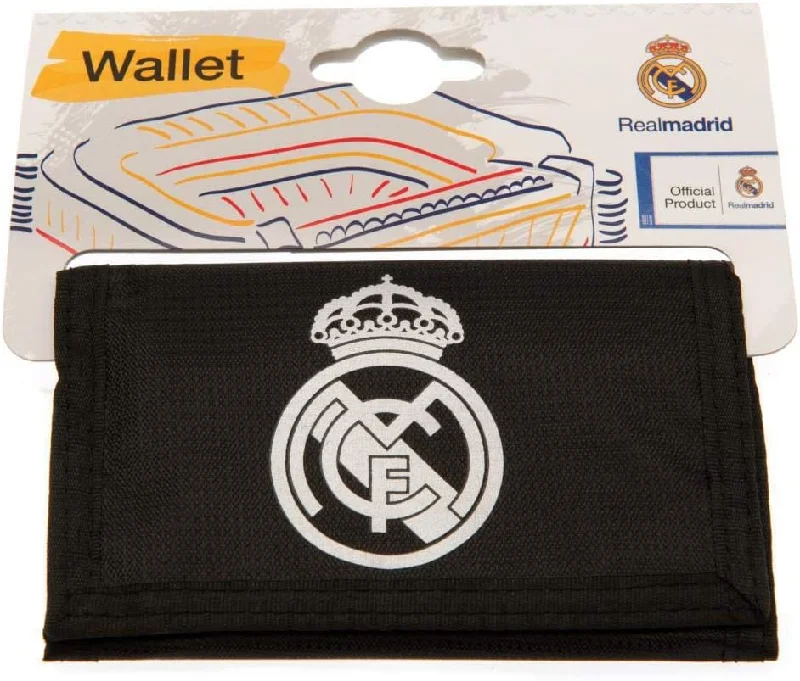 La Liga Wallet Nylon Real Madrid CF (Black)