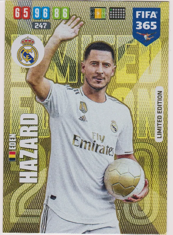 LE-2020. EDEN HAZARD - REAL MADRID - LIMITED EDITION - STORFORMAT KORT