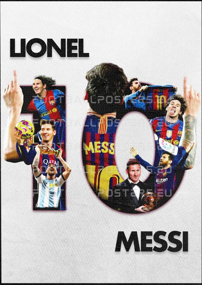 Lionel Messi "Legacy" | Poster