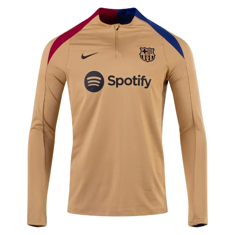 Nike FC Barcelona Strike Drill Top Jacket (Gold/Red/Black)