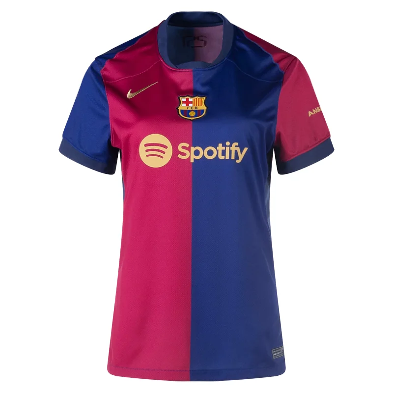 Nike Womens Barcelona Home Jersey 24/25 (Deep Royal/Club Gold)