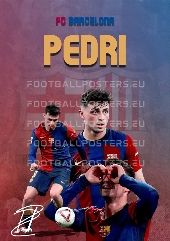 Pedri | Player Collection Poster