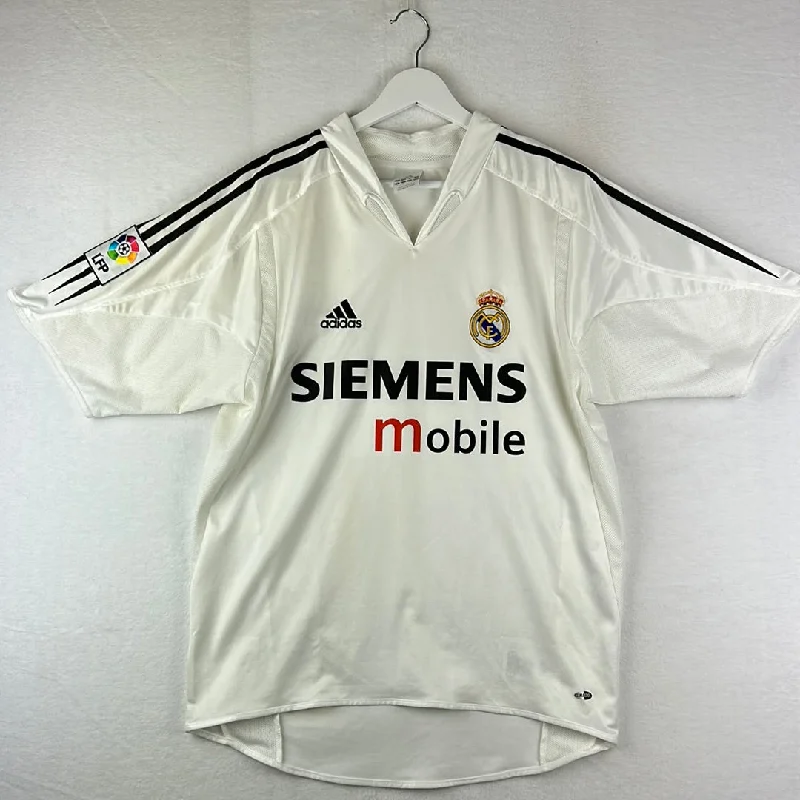 Real Madrid 2004-2005 Home Shirt - Medium - Very Good Condition