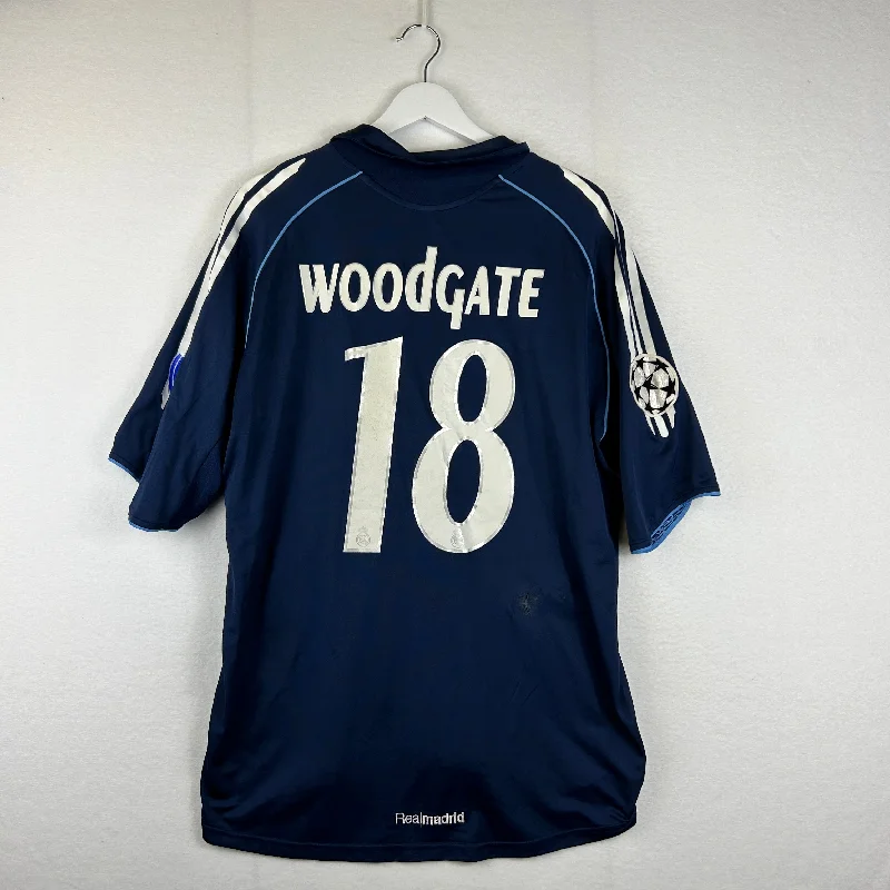 Real Madrid 2005/2006 Player Issue Away Shirt - Woodgate 18