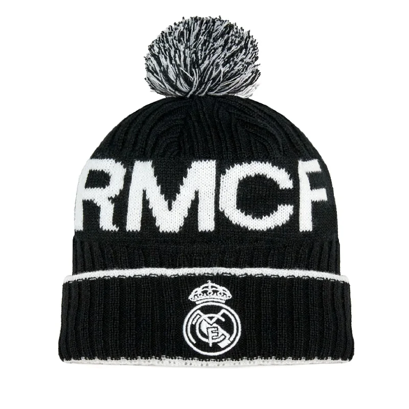 Real Madrid CF Premium Soft Knit Pom Beanie