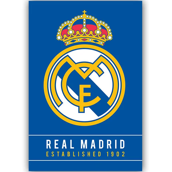 Real Madrid Crest 1902 Poster