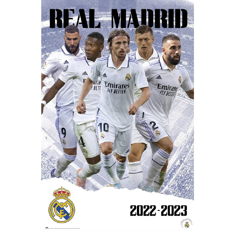 Real Madrid FC Poster