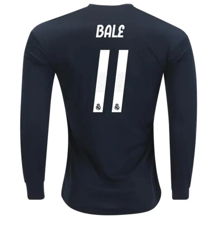 Real Madrid Bale Long Sleeve Away 2018/19