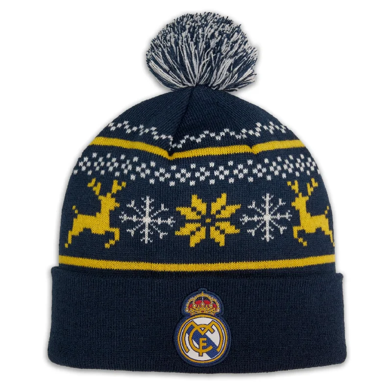 Real Madrid CF Premium Soft Knit Holiday Beanie