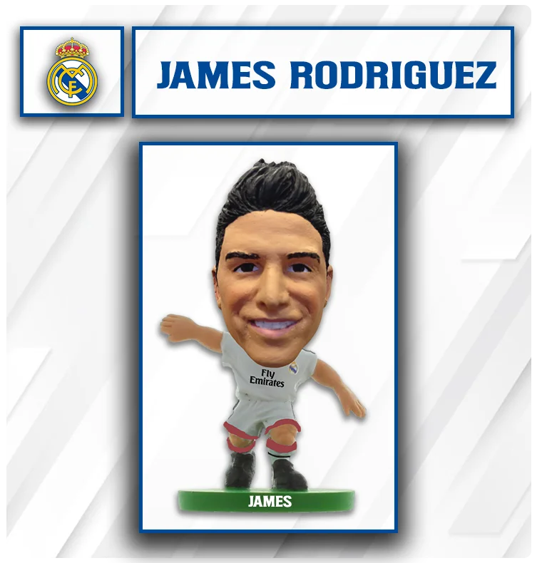 Soccerstarz - Real Madrid - James Rodriguez - Home Kit (2015 Version) (Clear Sachet)