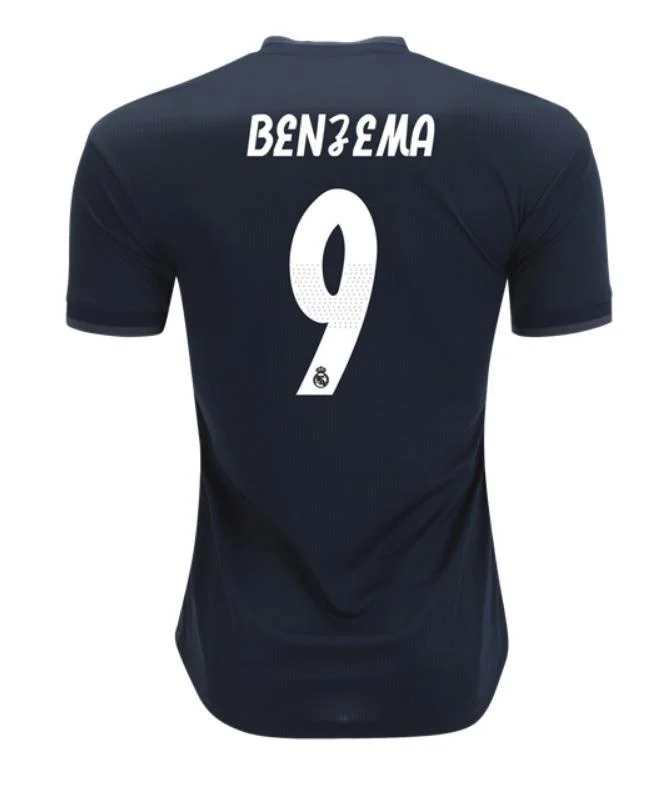 Real Madrid Benzema Away Jersey 2018/19