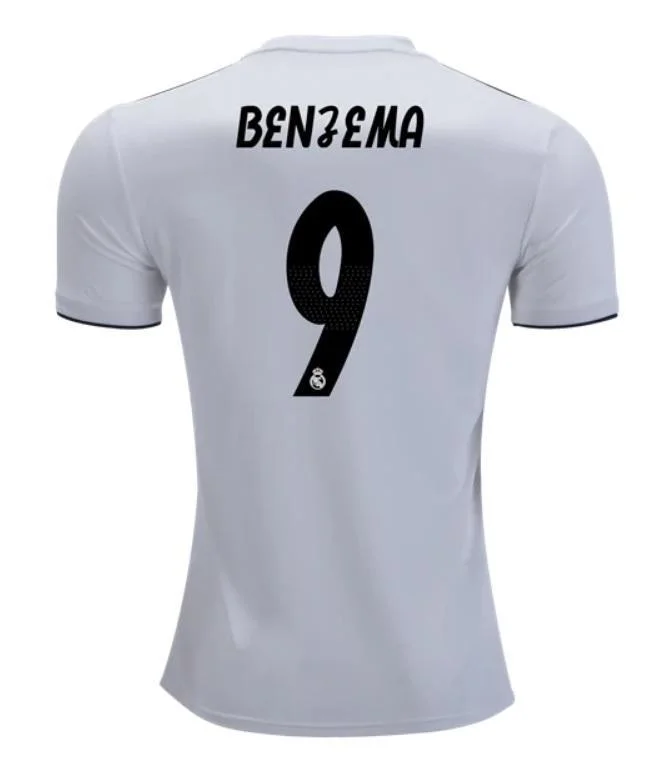 Real Madrid Benzema Home Jersey 2018/19