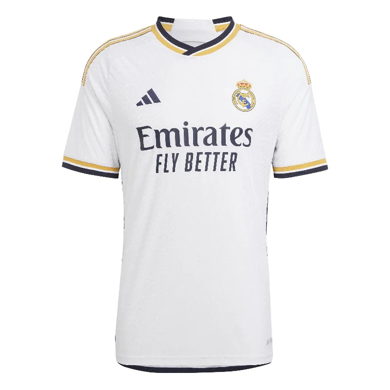 Real Madrid La Liga Adidas Men's White 2023/24 Authentic Jersey