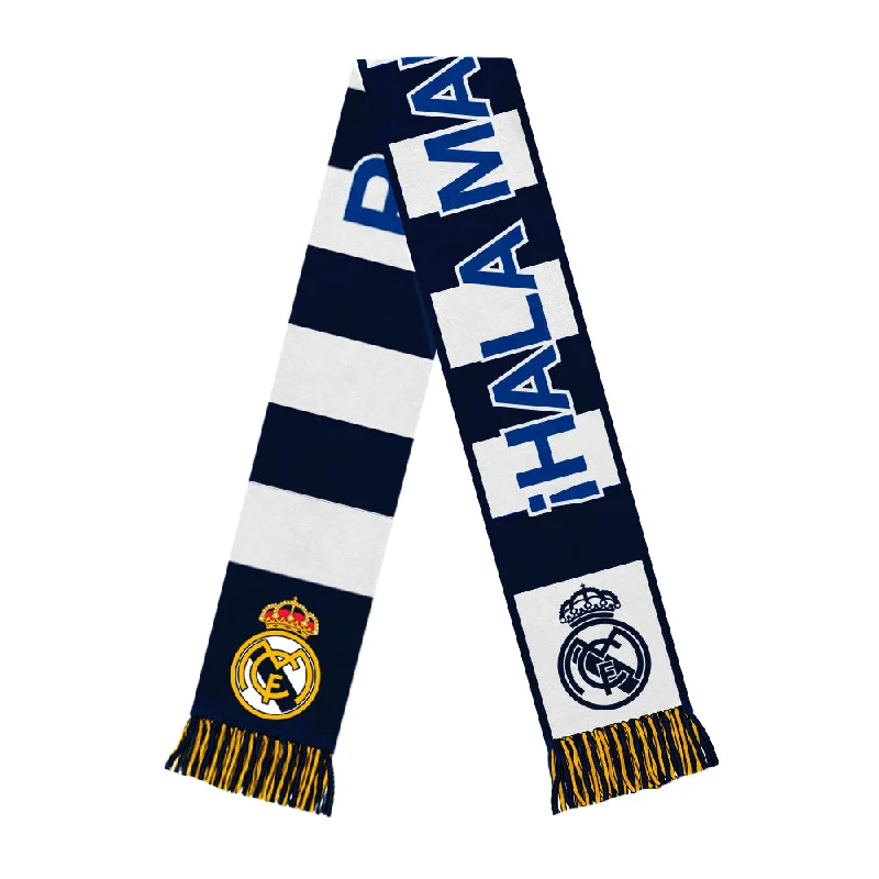 Real Madrid Stripes Reversible Fan Scarf