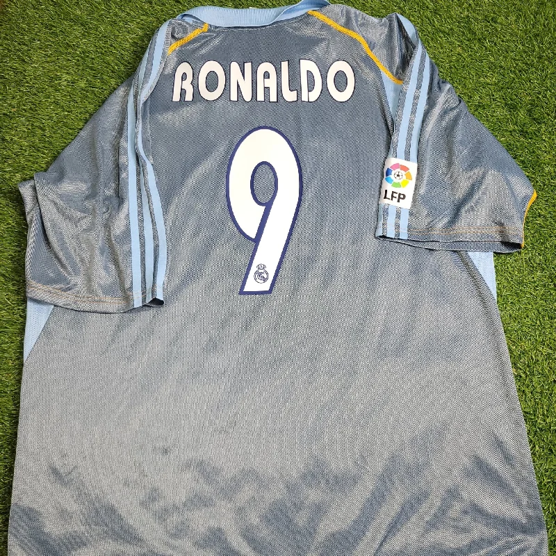 Ronaldo Real Madrid 2003 2004 Third Soccer Jersey Shirt XL SKU# 021788