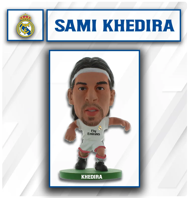 Soccerstarz - Real Madrid - Sami Khedira - Home Kit (2015 version)(CLEAR SACHET)