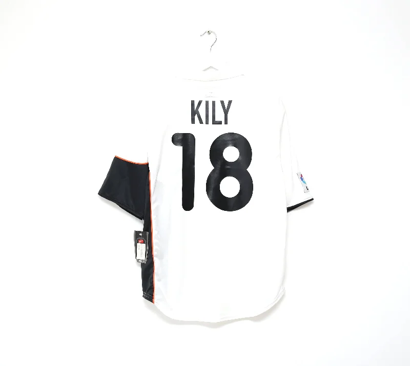 2001/02 KILY #18 Valencia Vintage Nike Home Football Shirt Jersey (L) BNWT