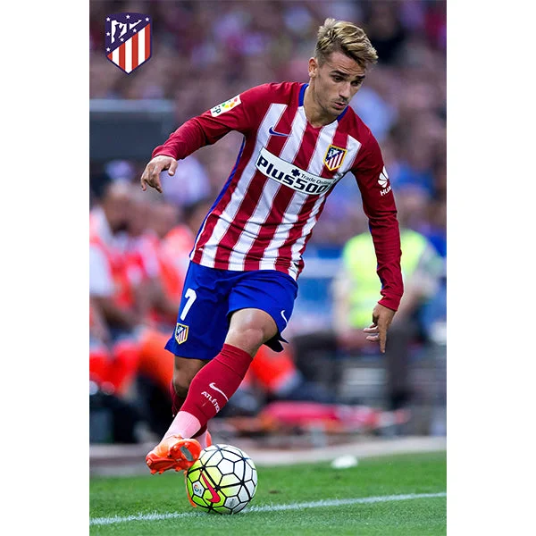 Atletico Madrid Griezmann Poster