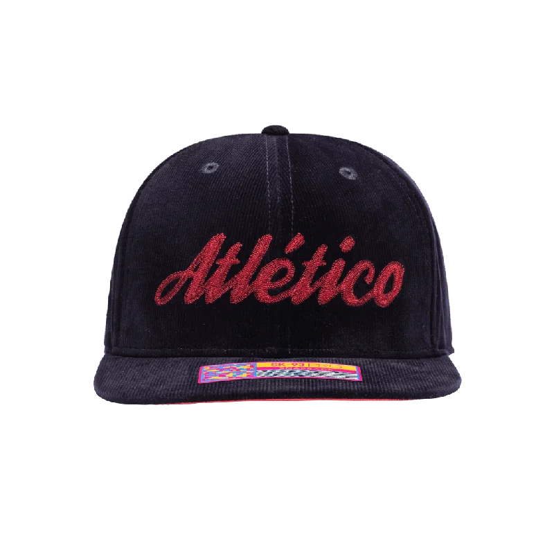 Atletico Madrid Plush Snapback Hat