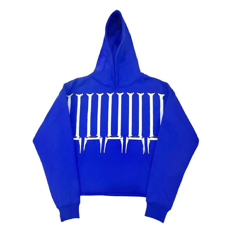 'U' Hooded Sweatshirt - Azzurri Blue