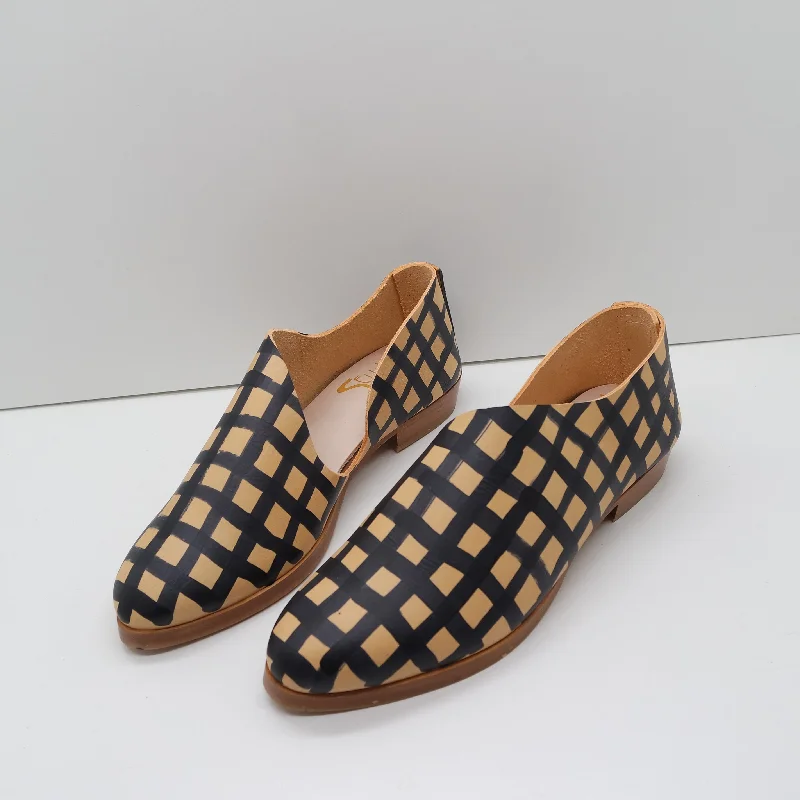 BBF24 SALE. SIZE 40. THE KIM. GINGHAM. BB NORI. 2CM