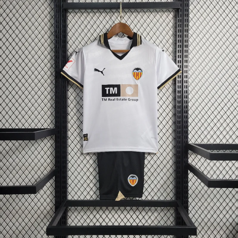 Kit Infantil Valencia Home 23/24 Unissex Puma - Branca