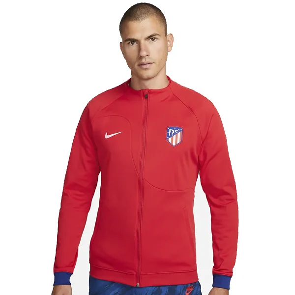 Nike Atletico Madrid Academy Pro Full Zip Jacket 22/23 (Sport Red/Deep Blue)