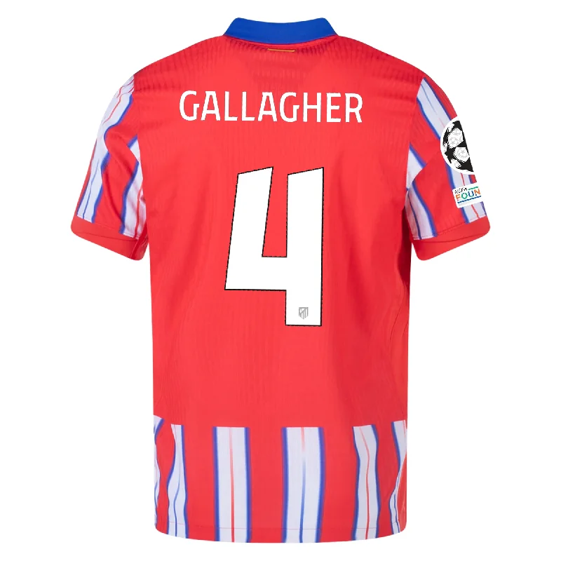 Nike Atletico Madrid Authentic Connor Gallagher Home Jersey w/ Champions League Patches 24/25 (Hyper Royal/Light Crimson/White)