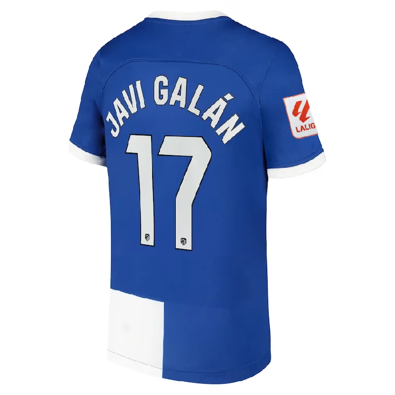 Nike Atletico Madrid Javi Galán Away Jersey w/ La Liga Patch 23/24 (Old Royal/White)