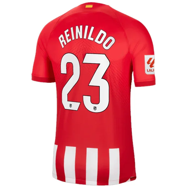 Nike Atletico Madrid Reinildo Mandava Home Jersey w/ La Liga Patch 23/24 (Sport Red/Global Red)