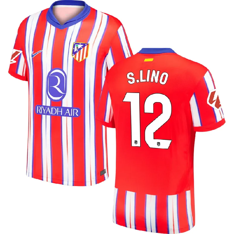 Nike Atletico Madrid Samuel Lino Home Jersey w/ La Liga Patch 24/25 (Hyper Royal/Light Crimson)