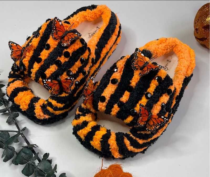 Pumpkin Spice Yarn Slides