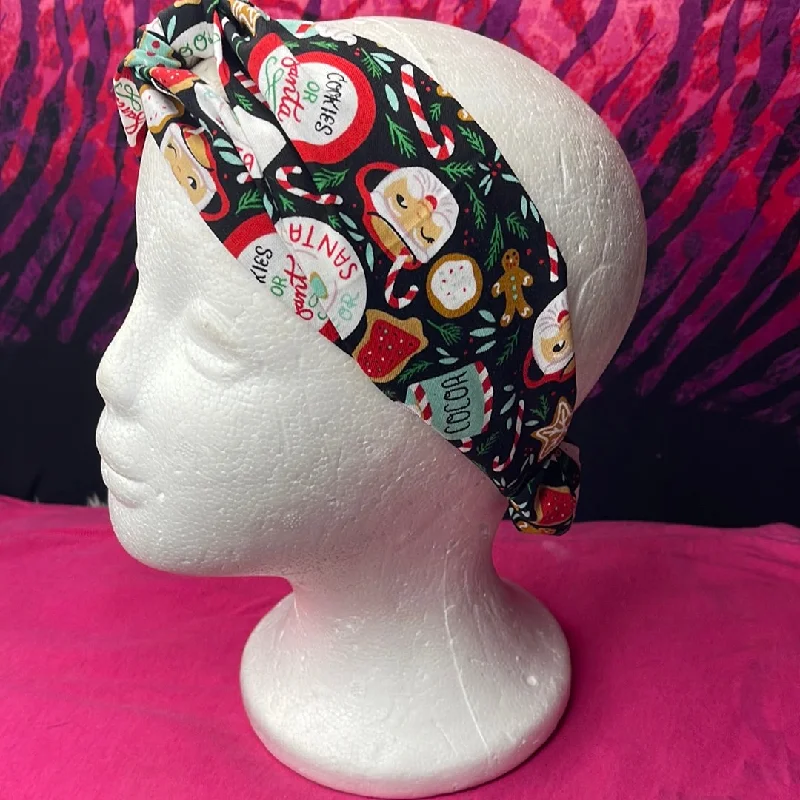 Santa Cocoa Turban Knotted Twist